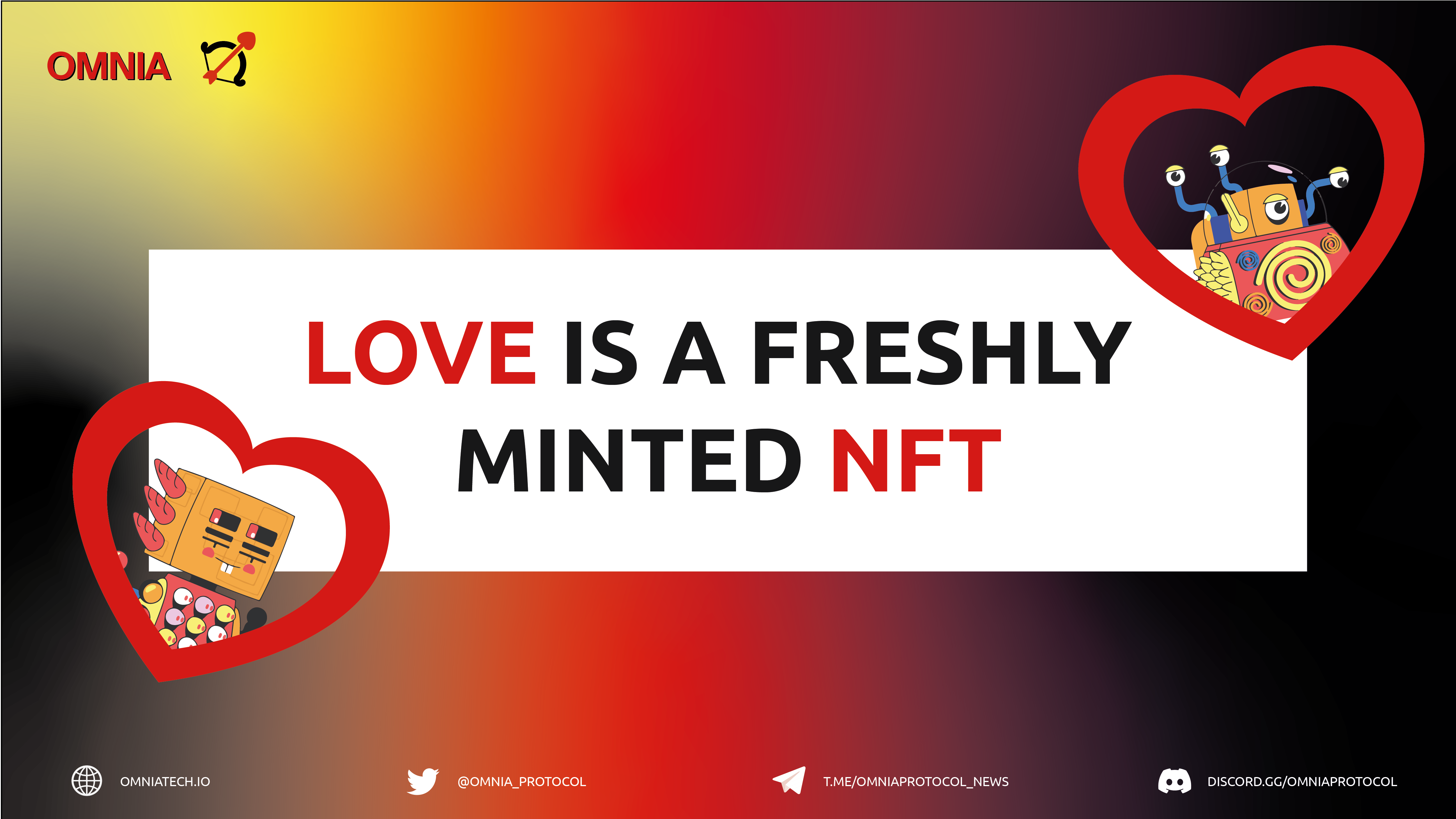 Love is a Freshly Minted NFT