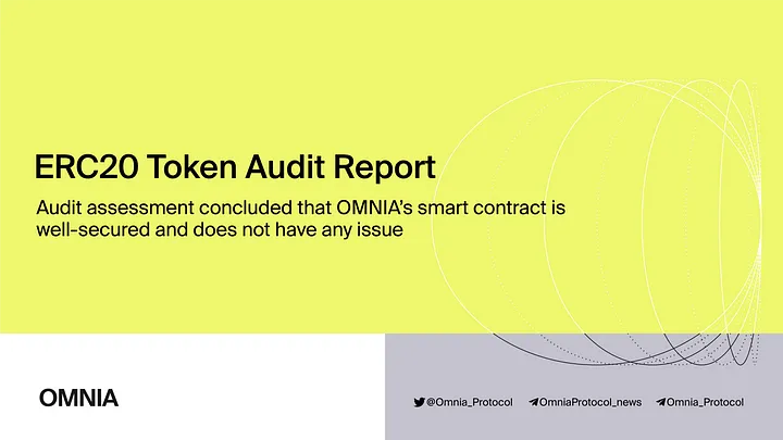 OMNIA Protocol — Token Audit Report